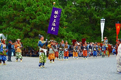 京都の三大祭「時代祭」が華やかに行われました。_e0237645_0102831.jpg