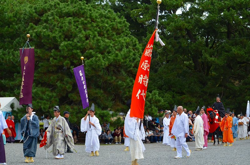 京都の三大祭「時代祭」が華やかに行われました。_e0237645_0183928.jpg