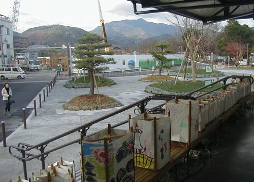 ●嵐山駅前の変化、その157(円形階段)_d0053294_0281577.jpg
