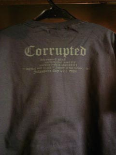 CORRUPTED OFFICIAL SHIRTS各種入荷！ : PUNK AND DESTROY