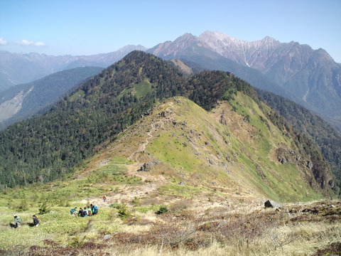 焼岳～西穂高岳～霞沢岳_d0237801_1927980.jpg