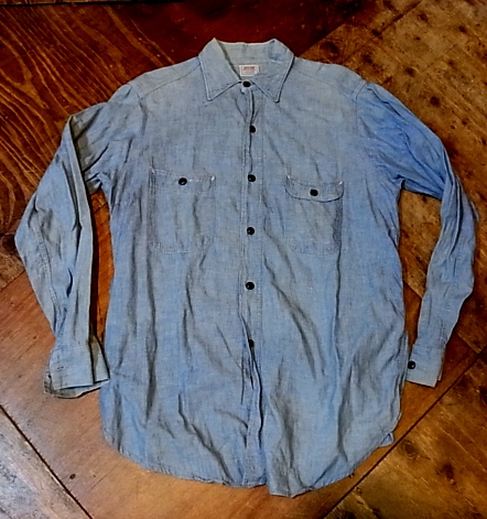 10/29(土)入荷! 40-50\'S ROOMY RICHARD シャンブレーシャツ!_c0144020_1471633.jpg