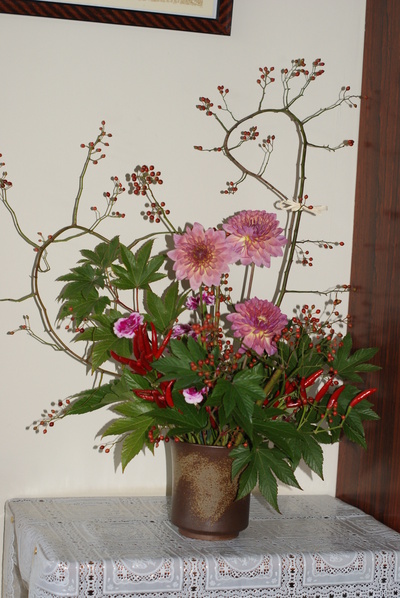 壺生けの花 癒しの花と土のぬくもり 花の店 佐用 の日記 壺生けの花 癒しの花と土のぬくもり 花の店 佐用 の日記