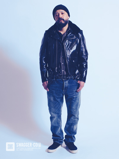 swagger schott ライダーズジャケット