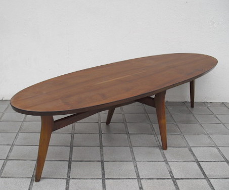 \"Mersman(U.S.A)\" Surfboard Coffee Table ~ Walnut_f0158009_61989.jpg