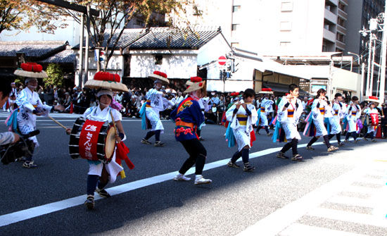 国民文化祭　京都　開会パレード（1）_e0048413_22294146.jpg