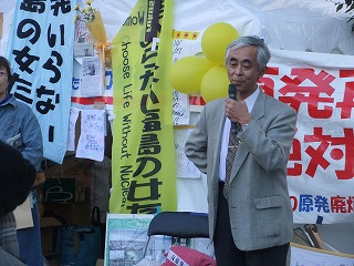 経済産業省前のシットイン(座り込み)今日までです_c0219972_85423.jpg