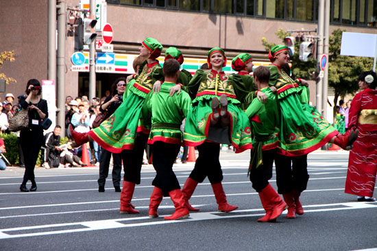 国民文化祭　京都　開会パレード（2）_e0048413_1838542.jpg