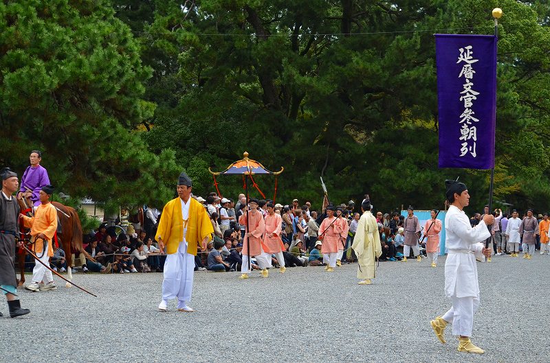 京都の三大祭「時代祭」が華やかに行われました。_e0237645_11131730.jpg