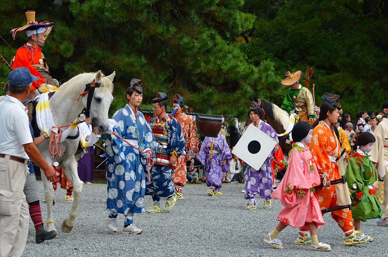 京都の三大祭「時代祭」が華やかに行われました。_e0237645_282474.jpg