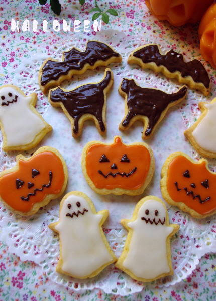 かぼちゃのバニラクッキーでHAPPY HALLOWEEN_f0168317_173663.jpg