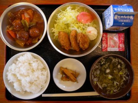 三田貝分校の「給食セット」580円_b0206037_1642346.jpg