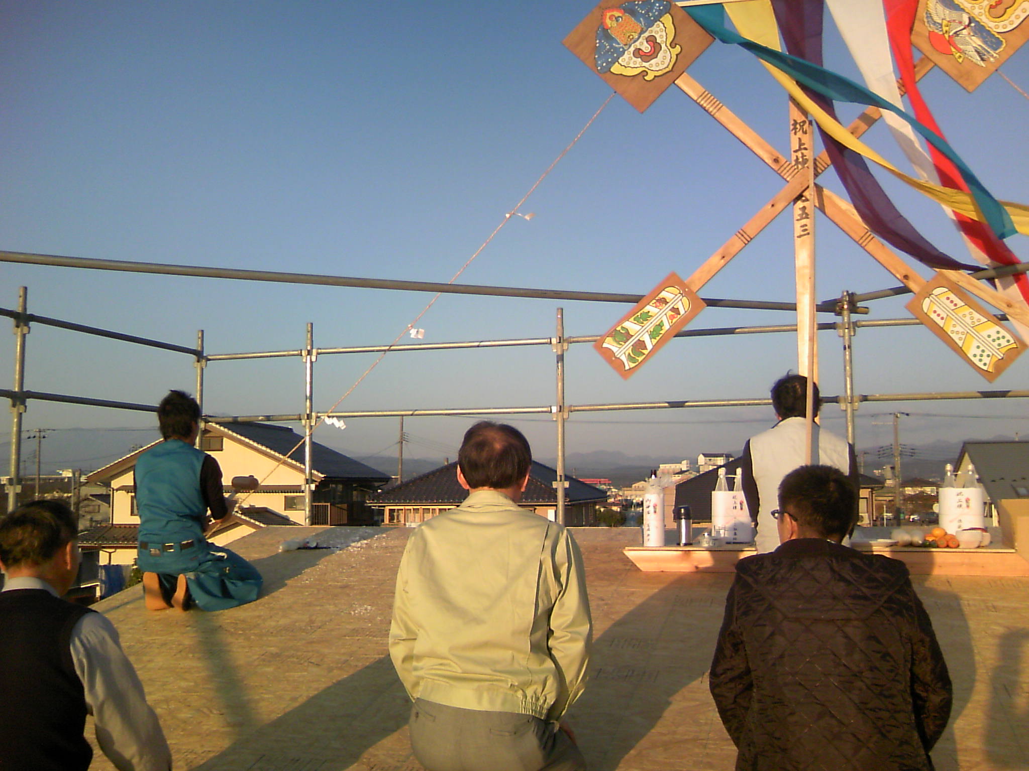 庄内町 T邸 上棟式_c0097137_1004881.jpg