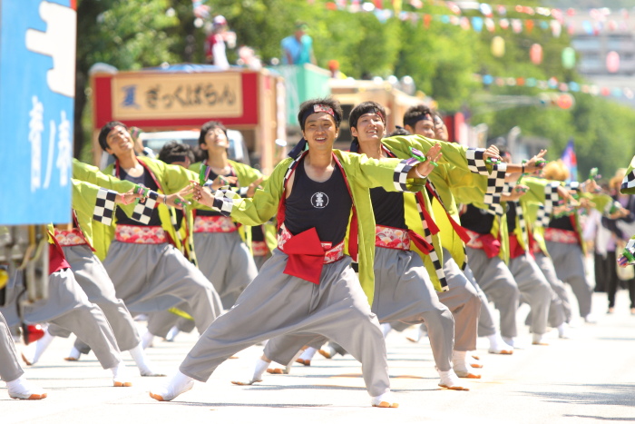 第58回よさこい祭り 1日目 青ノ春_a0077663_14361696.jpg