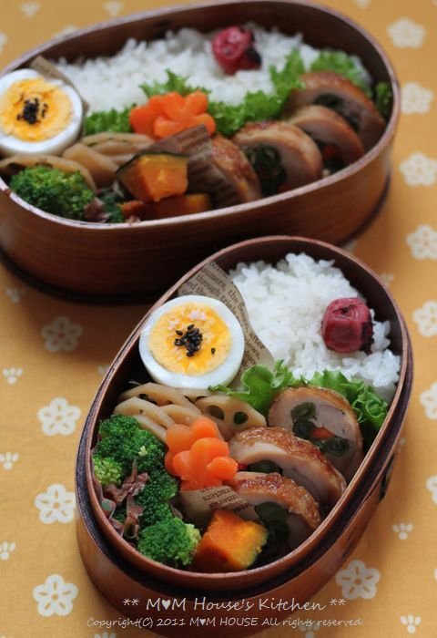 チキンロール弁当♪_c0139375_10365846.jpg