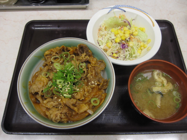 神戸らんぷ亭「味噌牛丼並¥420」@八王子_b0042308_1613282.jpg
