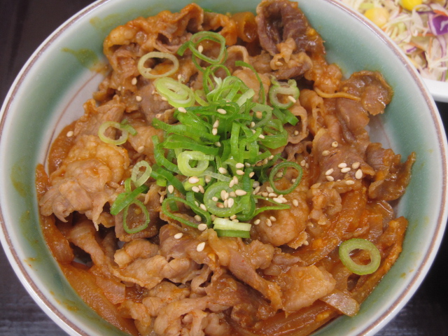 神戸らんぷ亭「味噌牛丼並¥420」@八王子_b0042308_16154125.jpg