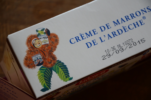 Crème de Marron, petit goût du Japon - マロンクリームは和菓子の味_a0231632_3523493.jpg