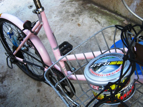 自転車にワックスをかけた 草 庵 の 日 々 自転車にワックスをかけた 草 庵 の 日 々