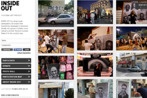 ニューヨークの街角で急増中の白黒ポートレート写真アート Inside Out Project_b0007805_11135145.jpg