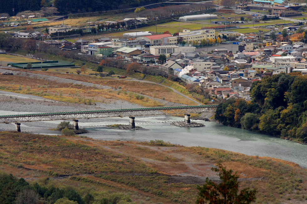 高みから駅を眺めた日 - 2010年秋・大井川 -_b0190710_23445388.jpg
