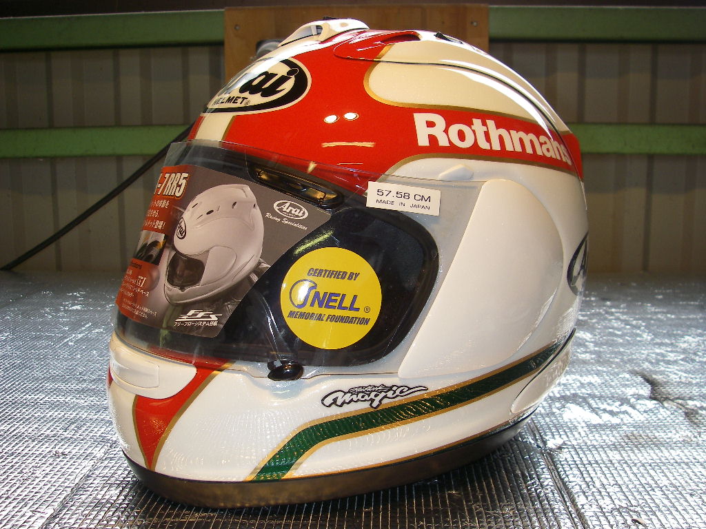 Arai RX-7  RR5 (LUCA   CADALORA レプリカ)_f0115410_9591675.jpg