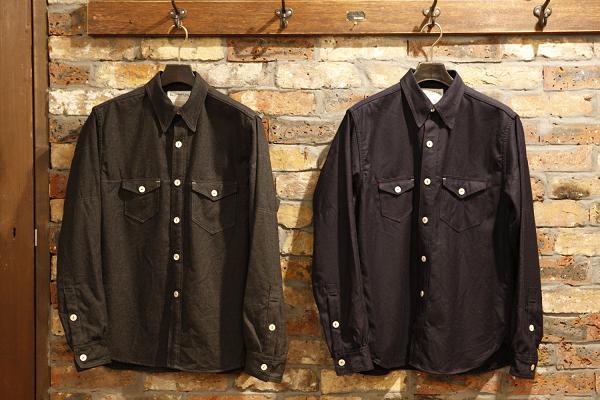 waste(twice)   　/     Navy Utility Shirt_a0109474_19513115.jpg