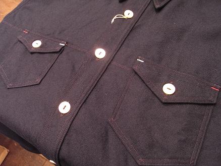 waste(twice)   　/     Navy Utility Shirt_a0109474_19514026.jpg