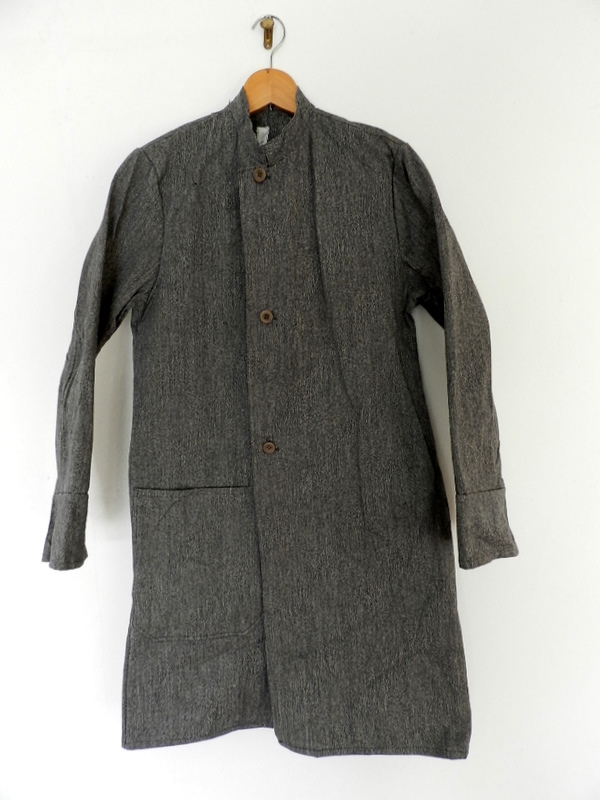 Italian salt & pepper work coat squat version_f0226051_22433591.jpg