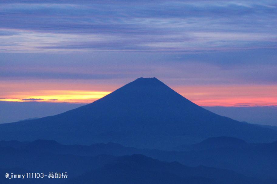 鳳凰三山からの富士山_f0220774_15545768.jpg