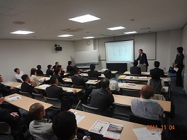 県立がんセンター山口総長のご講演_d0050503_1191741.jpg