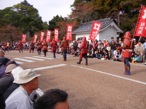 2011年11月６日（日）　彦根城まつり１_a0216142_2354446.jpg