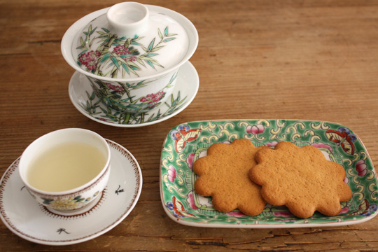 今日のお茶 蓋碗で簡単な中国茶の飲み方 ビーズ フェルト刺繍pienisieniの旧ブログ