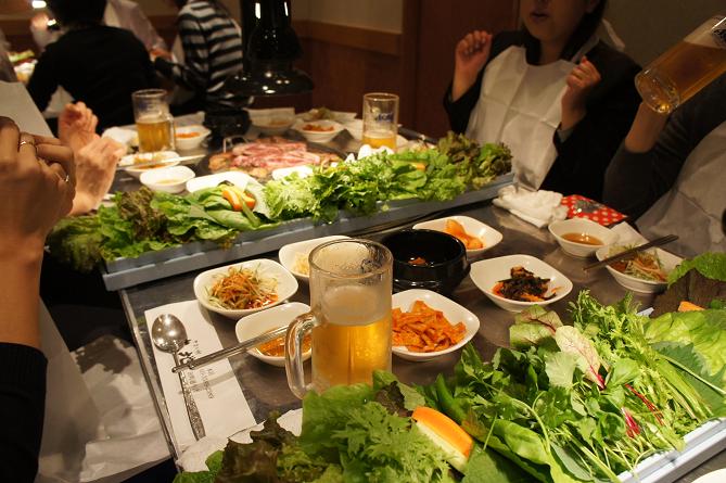 東京 赤坂コリアンタウン 「やさい村大地」 : 今日も食べようキムチっ子クラブ （料理研究家 結城奈佳の韓国料理教室）