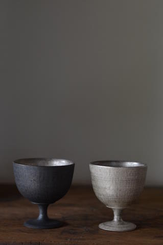 服部竜也 展 ワインカップとデキャンタ_d0087761_21253225.jpg