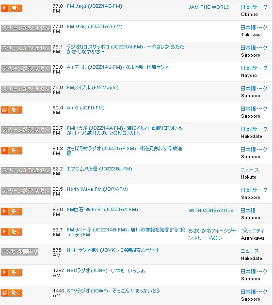 日本のコミュニティFMも聞けるTuneInラジオ_c0025115_20512327.jpg