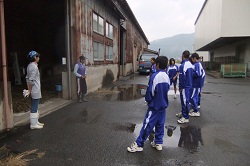 森田中学校の農作業体験_e0061225_9313633.jpg