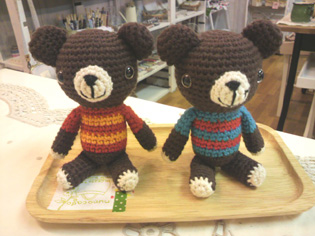 knitting さん新作「ボーダークマ」_e0125731_995534.jpg