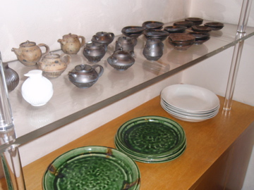 大江憲一さんの個展 前夜_b0132442_22443549.jpg