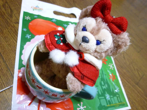 ダッフィーのクリスマススペシャルデザート ヨーグルトムース_c0152767_21512925.jpg