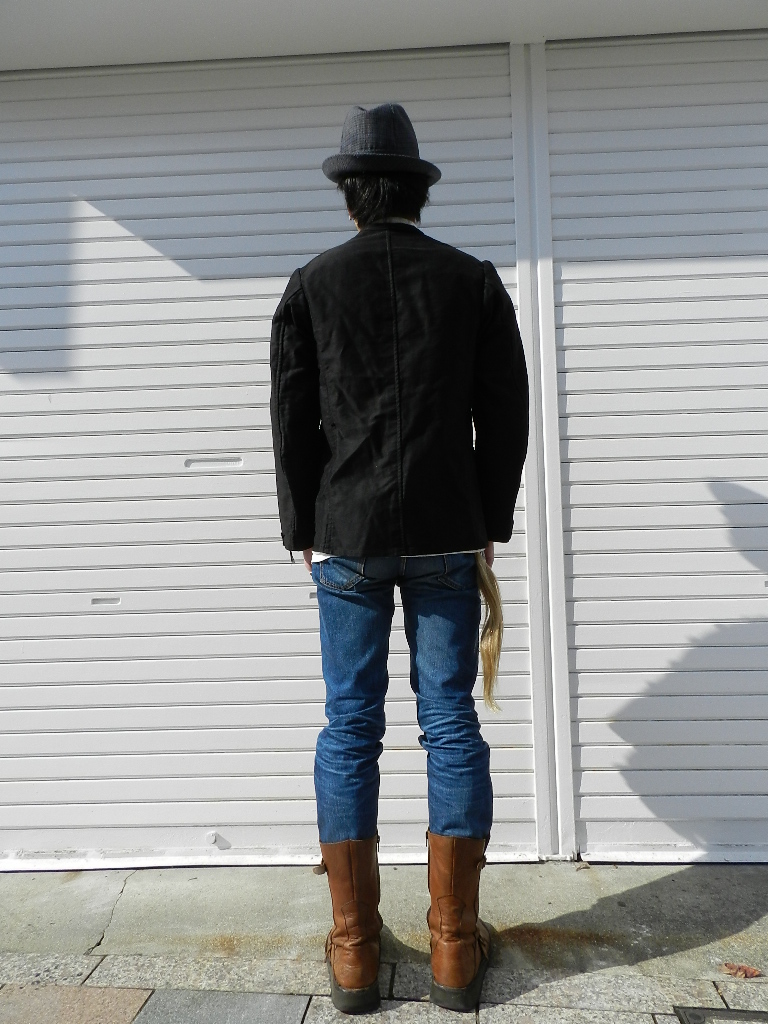 French mole skin double button jacket snap_f0226051_1572014.jpg