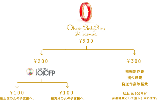 チャリティーピンキーリング　クリスマス限定リング登場！！_c0212972_22591768.jpg