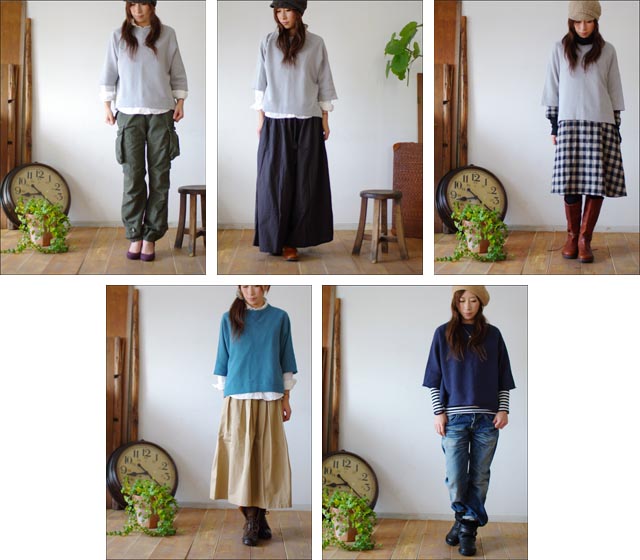 Deep Blue [ディープブルー] OLD COTTON WOOL PULLOVER プルオーバー [LADY\'S]　_f0051306_1402660.jpg