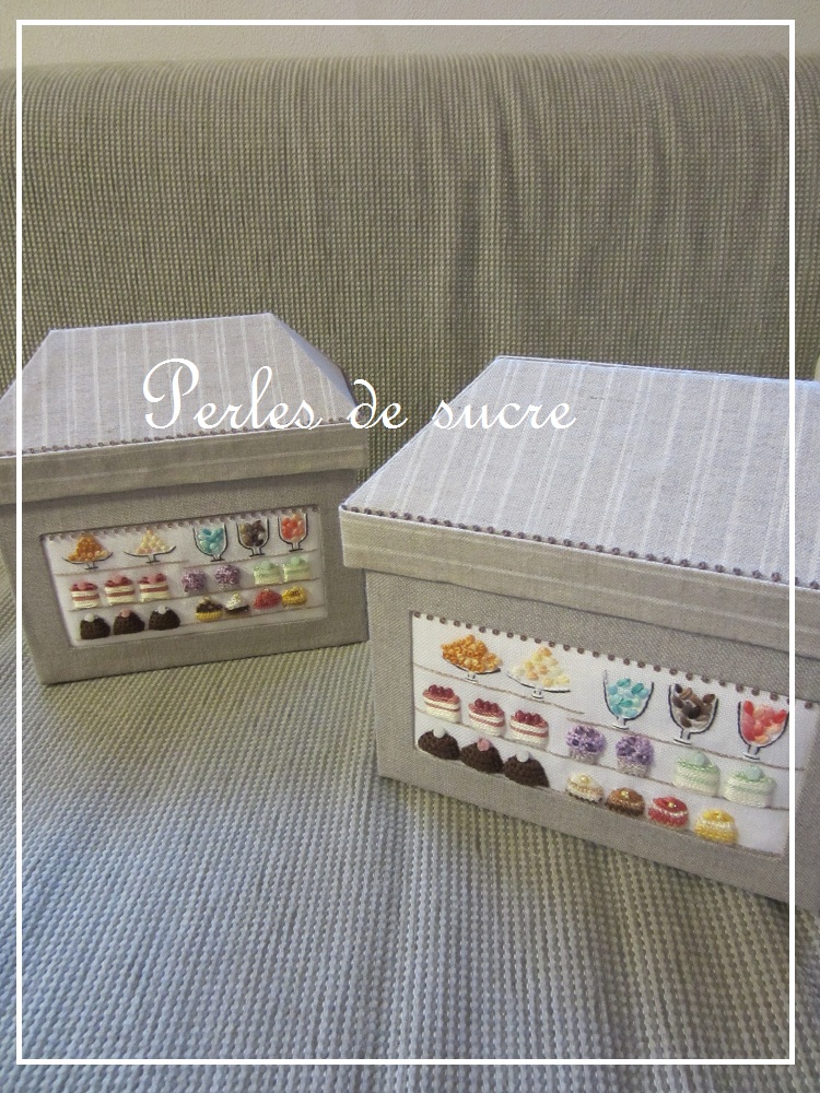 ケーキ屋さんのおうち型の箱 すみれの刺繍の箱_f0199750_20414253.jpg