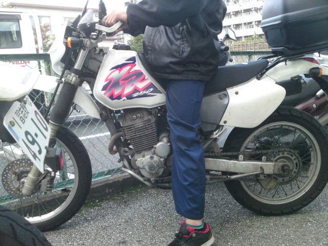 XR250!ハイシート!_e0114857_0275428.jpg