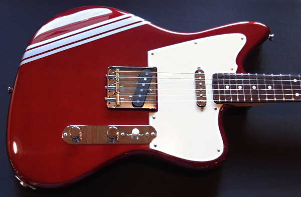「Candy Apple RedのPsychocaster 1本目」が完成デス! _e0053731_1895136.jpg