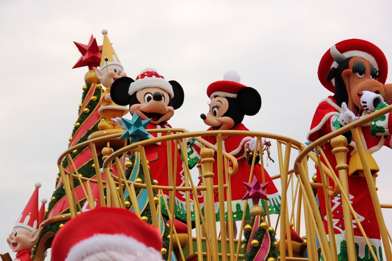 Tokyo Disneyland ~サンタヴィレッジ・パレード~ ※オット撮影編_a0127090_13145688.jpg