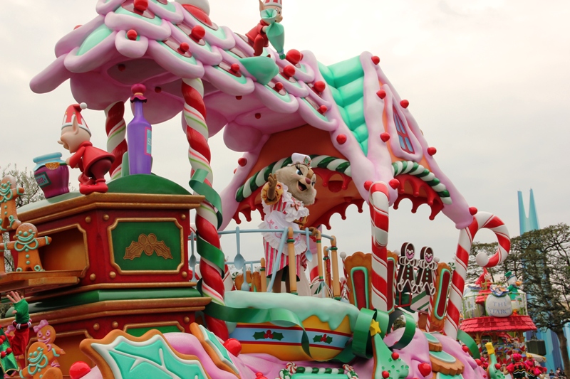 Tokyo Disneyland ~サンタヴィレッジ・パレード~ ※オット撮影編_a0127090_14345352.jpg