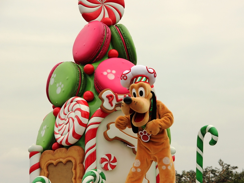 Tokyo Disneyland ~サンタヴィレッジ・パレード~ ※オット撮影編_a0127090_14364194.jpg