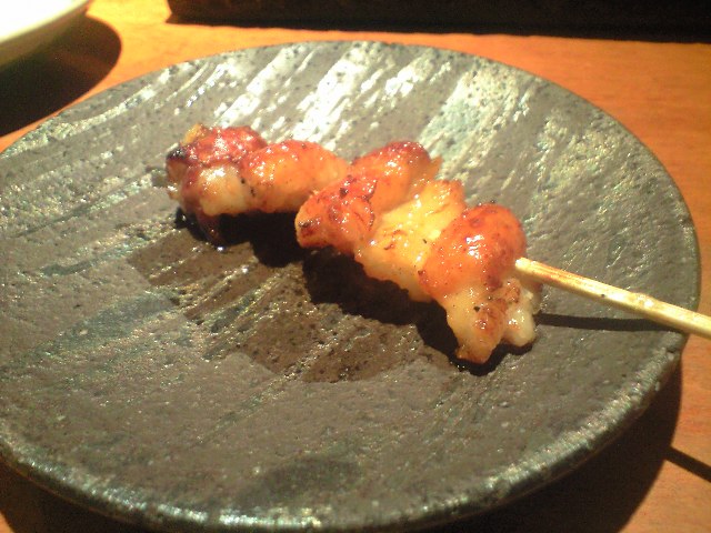 市松 堂島 食べて楽しい!鶏の新感覚料理かな。_a0194908_12262746.jpg